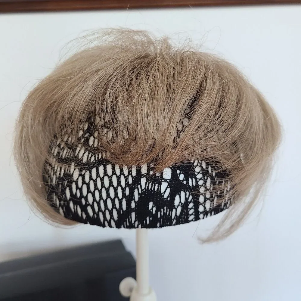 Tony of Beverly Shaper Hair Topper 14/24 Added Body Wig Wiglet Plus Wig Brush